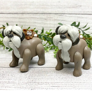 VNT Disney 101 Dalmatians Colonel & Sergeant Tibbs Toy